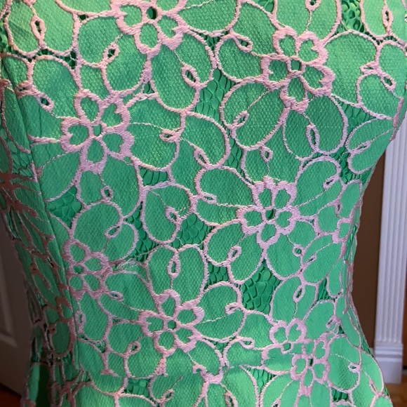 Lilly Pulitzer Floral Midi Lace Pattern Dress - Picture 4 of 10